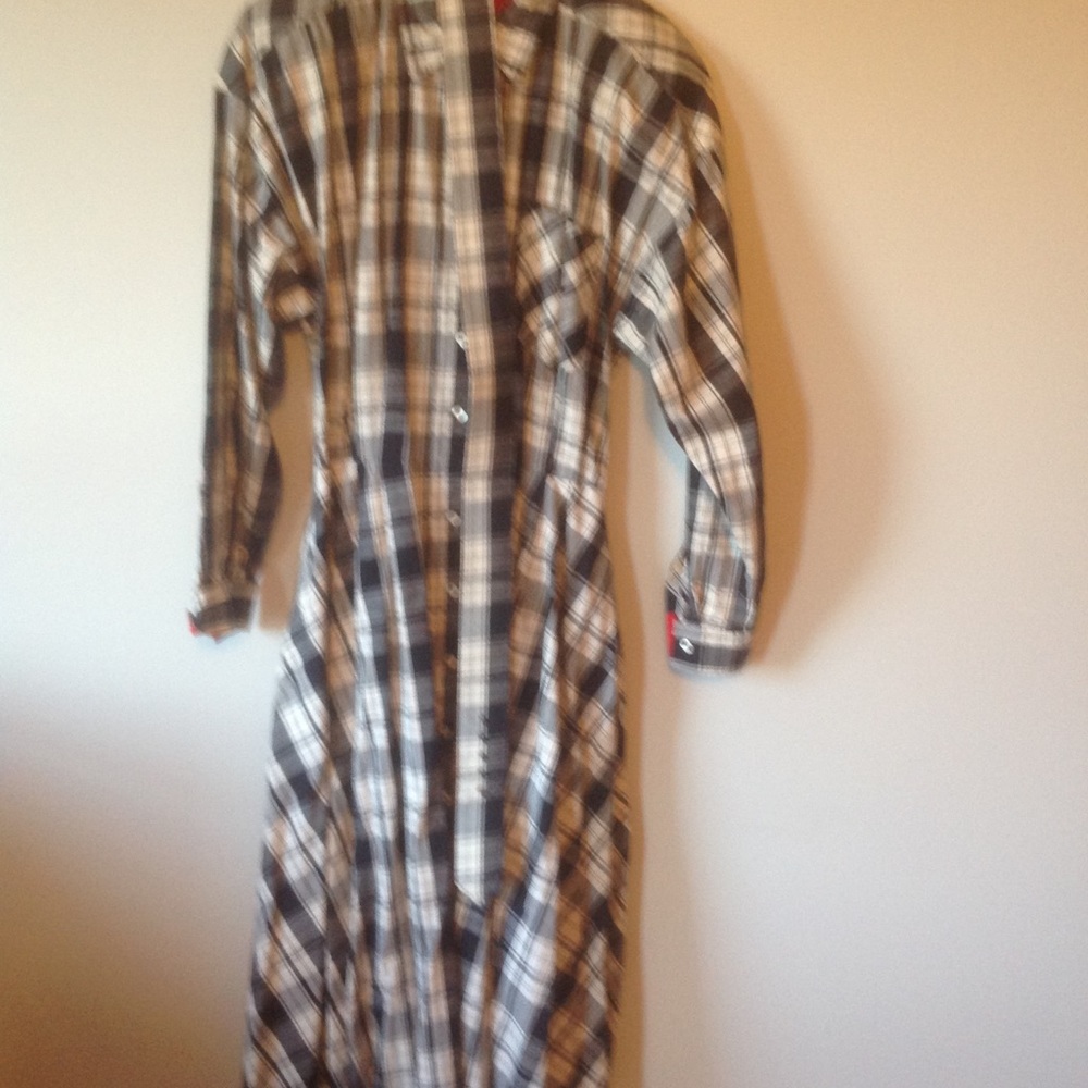Vintage button down dress